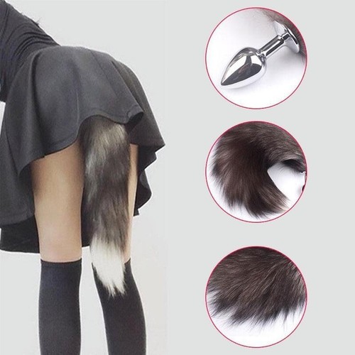 Fox tail butt plug - tail,