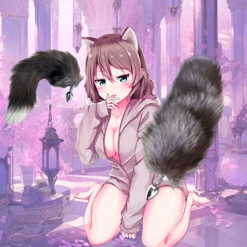 False fox tail with - false,