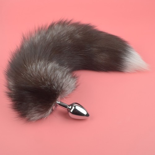 Fox tail with metal - tail,