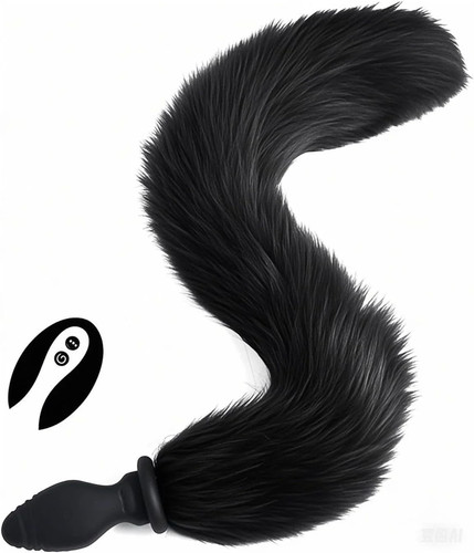 Fox tail butt plug - fox,