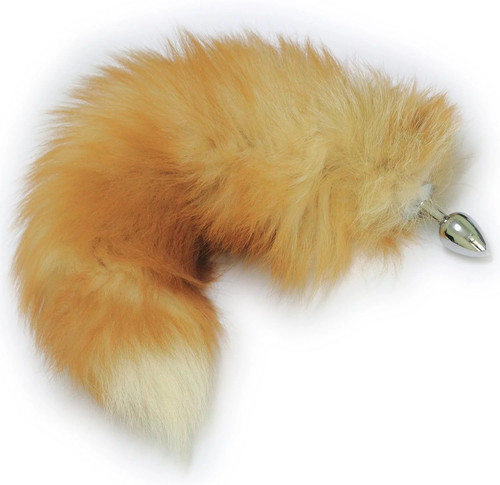 Fox tail anal butt - tail, plug