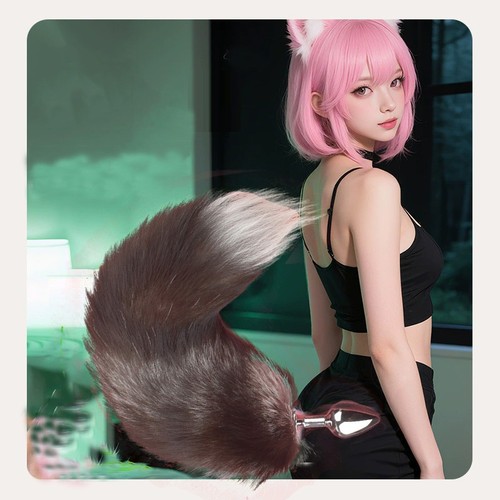 Small fox tail - small, anal
